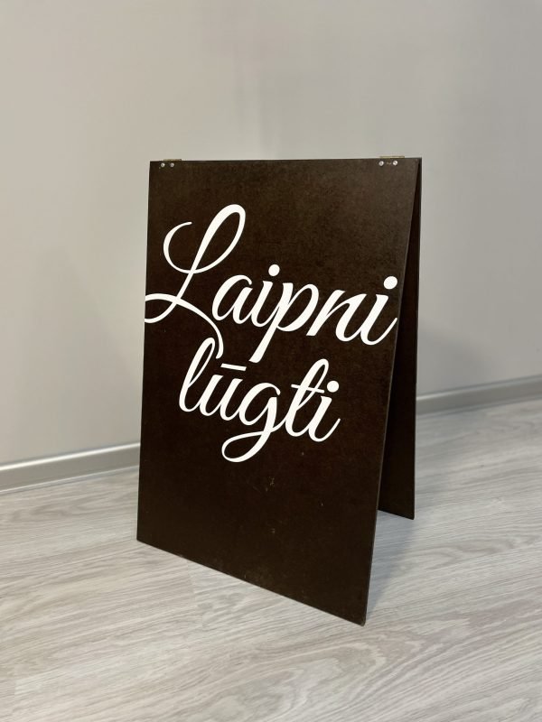 Uzraksta plāksne - Laipni lūgti