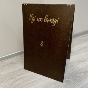 Uzraksta plāksne - Ilgi un laimīgi