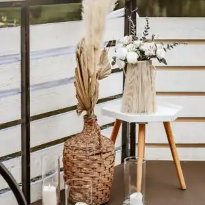 Pīta boho stila vīna krūka ar rokturi