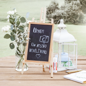 Mazais galda molberts un tāfelīte