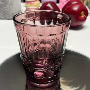 Rozā cilindra glāze sulai vai ūdenim 300ml